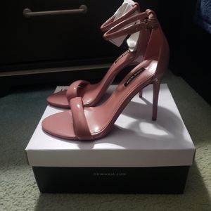 Nine West Teeya high heels in dark mauve